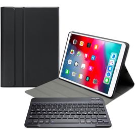 Mobilize Detachable Bluetooth Keyboard iPad Pro 9.7 Inch (2016) Hoes QWERTZ Bluetooth Toetsenbord Bookcase - Zwart