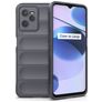 Mobigear Bumpy Realme C35 Hoesje Flexibel TPU Backcover - Charcoal
