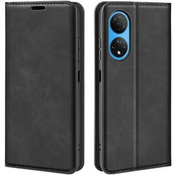 Mobigear Retro Slim HONOR X7 Hoesje Bookcase Portemonnee - Zwart