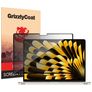 GrizzlyCoat MacBook Air 15 Inch (2023-2026) Screenprotector Privacy Folie - Case Friendly - Zwart