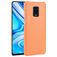 Mobigear Croco Xiaomi Redmi Note 9 Pro Hoesje Hardcase Backcover - Oranje
