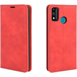 Mobigear Retro Slim HONOR 9X Lite Hoesje Bookcase Portemonnee - Rood