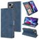 Mobigear Wallet iPhone 14 Hoesje Bookcase Portemonnee - Blauw