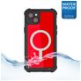 Ghostek Nautical Waterproof iPhone 14 Plus Waterdicht MagSafe Hoesje Hardcase Backcover Shockproof - Zwart