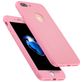 Mobigear FlexGuard iPhone 8 Plus Hoesje Flexibel TPU Backcover - Roze