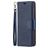 Mobigear Excellent Samsung Galaxy S21 Hoesje Bookcase Portemonnee - Donkerblauw
