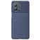 Mobigear Groove Motorola Moto G53 5G Hoesje Flexibel TPU Backcover - Blauw