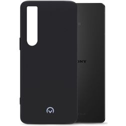 Mobilize Rubber Gelly Sony Xperia 1 IV Hoesje Flexibel TPU Backcover - Matt Black