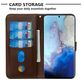 Mobigear Zipper Samsung Galaxy S20 Hoesje Bookcase Portemonnee - Bruin