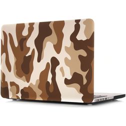 Mobigear Design MacBook Pro 15 Inch (2012-2015) Hoes Hardshell Laptopcover MacBook Case - Desert Camauflage - Model A1398
