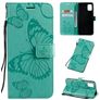 Mobigear Butterfly Samsung Galaxy A51 Hoesje Bookcase Portemonnee - Turquoise
