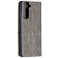 Mobigear Rhombus Slim Samsung Galaxy S21 Hoesje Bookcase - Grijs
