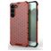 Mobigear Honeycomb Samsung Galaxy S23 Plus Hoesje Hardcase Backcover Shockproof - Rood