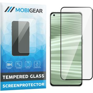 Mobigear Premium Realme GT2 Pro Glazen Screenprotector - Case Friendly - Zwart