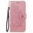 Mobigear Flowers OPPO A54 5G Hoesje Bookcase Portemonnee - Roségoud