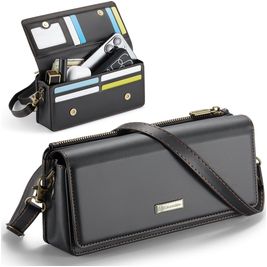 Caseme ME30 Crossbody Telefoontasje - Large - Zwart