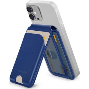 Mobilize Magnet Card Pasjeshouder - 5 Pasjes - MagSafe Compatible - Blauw