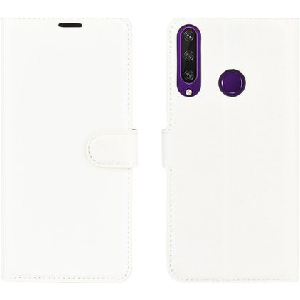 Mobigear Classic Huawei Y6p Hoesje Bookcase Portemonnee - Wit
