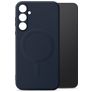 My Style Protective Flex Samsung Galaxy S24 MagSafe Hoesje Flexibel TPU Backcover - Marineblauw
