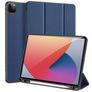 Dux Ducis Domo iPad Pro 11 Inch (2021) Hoes Bookcase + Stylus Houder - Blauw