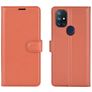 Mobigear Classic OnePlus Nord N10 5G Hoesje Bookcase Portemonnee - Bruin