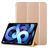 Mobigear Tri-Fold Gel iPad Air 4 (2020) Hoes TPU / Kunstleer Bookcase - Goud