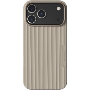 Nudient Bold iPhone 17 Pro Max MagSafe Hoesje Hardcase Backcover - Linen Beige