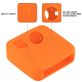 Mobigear Classic GoPro Fusion Hoesje Flexibel Siliconen - Oranje