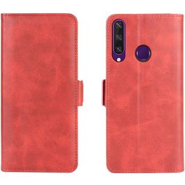 Mobigear Slim Magnet Huawei Y6p Hoesje Bookcase Portemonnee - Rood