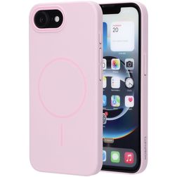 Mobiparts Slim Line iPhone 16e MagSafe Hoesje Hardcase Backcover - Blush Pink