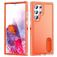 Mobigear Rugged Stand Samsung Galaxy S23 Ultra Hoesje Hardcase Backcover Shockproof met Standaard - Oranje