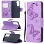 Mobigear Butterfly Samsung Galaxy S20 FE Hoesje Bookcase Portemonnee - Paars