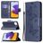 Mobigear Butterfly Samsung Galaxy A22 5G Hoesje Bookcase Portemonnee - Blauw