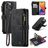 Caseme C30 iPhone 14 Pro Hoesje Bookcase Portemonnee - Zwart