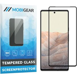 Mobigear Premium Google Pixel 6 Glazen Screenprotector - Case Friendly - Zwart