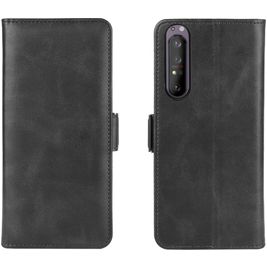 Mobigear Slim Magnet Sony Xperia 1 II Hoesje Bookcase Portemonnee - Zwart