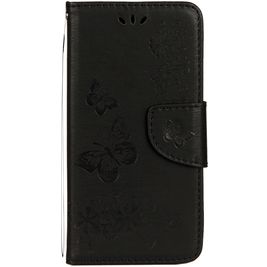 Mobigear Butterfly iPhone X Hoesje Bookcase Portemonnee - Zwart