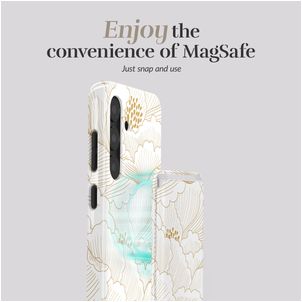 MIO Pasjeshouder - 3 Pasjes - MagSafe Compatible - Roses