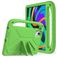 Mobigear AeroArmor Lenovo Tab P12 Kinder Tablethoes met Handvat + Stylus Houder - Groen