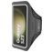 Mobiparts Comfort Fit Telefoonhouder Hardlopen Samsung Galaxy S23 Sport Hoesje Neopreen Sportarmband - Zwart