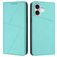 Mobigear Frosted Flip iPhone 17 Hoesje Bookcase Portemonnee - Blauw