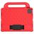 Mobigear Diamond iPad Pro 11 Inch (2022) Kinder Tablethoes met Handvat - Rood