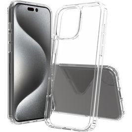 Mobigear Crystal Doorzichtig iPhone 16 Pro Max Hoesje Hardcase Backcover - Transparant