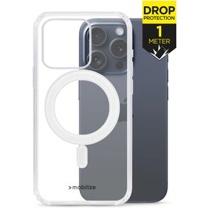 Mobilize Naked Protection Doorzichtig iPhone 13 Pro MagSafe Hoesje Hardcase Backcover - Transparant