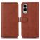 Mobigear Wallet Samsung Galaxy S25 Edge Hoesje Bookcase Portemonnee - Bruin