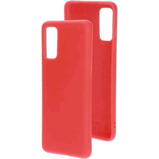 Mobiparts Samsung Galaxy S20 Siliconen Hoesje Backcover - Scarlet Red