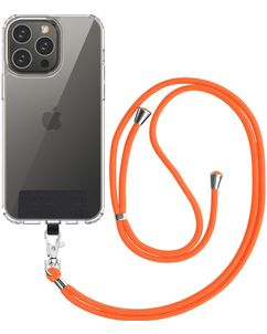 Mobigear Lanyard Universeel Telefoonkoord Verstelbaar - Oranje