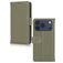 Mobilize Wallet iPhone 17 Pro Max Hoesje Echt Leer Bookcase Portemonnee - Groen