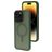 Mobiparts Hardcover iPhone 14 Pro Max MagSafe Hoesje Hardcase Backcover - Satin Green