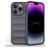 Mobigear Bumpy iPhone 15 Pro Hoesje Flexibel TPU Backcover - Charcoal